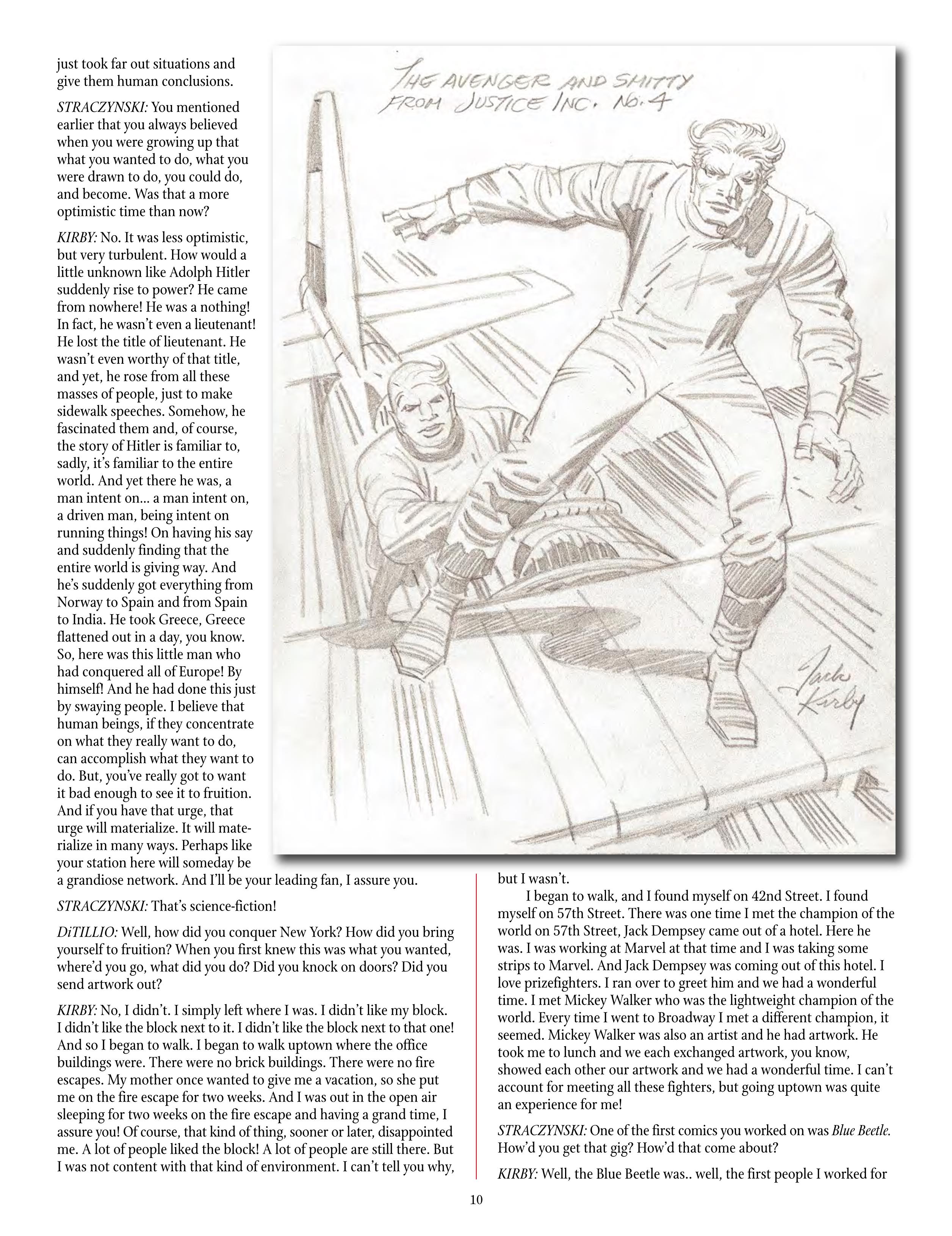 Read online The Jack Kirby Collector comic -  Issue #68 - 12