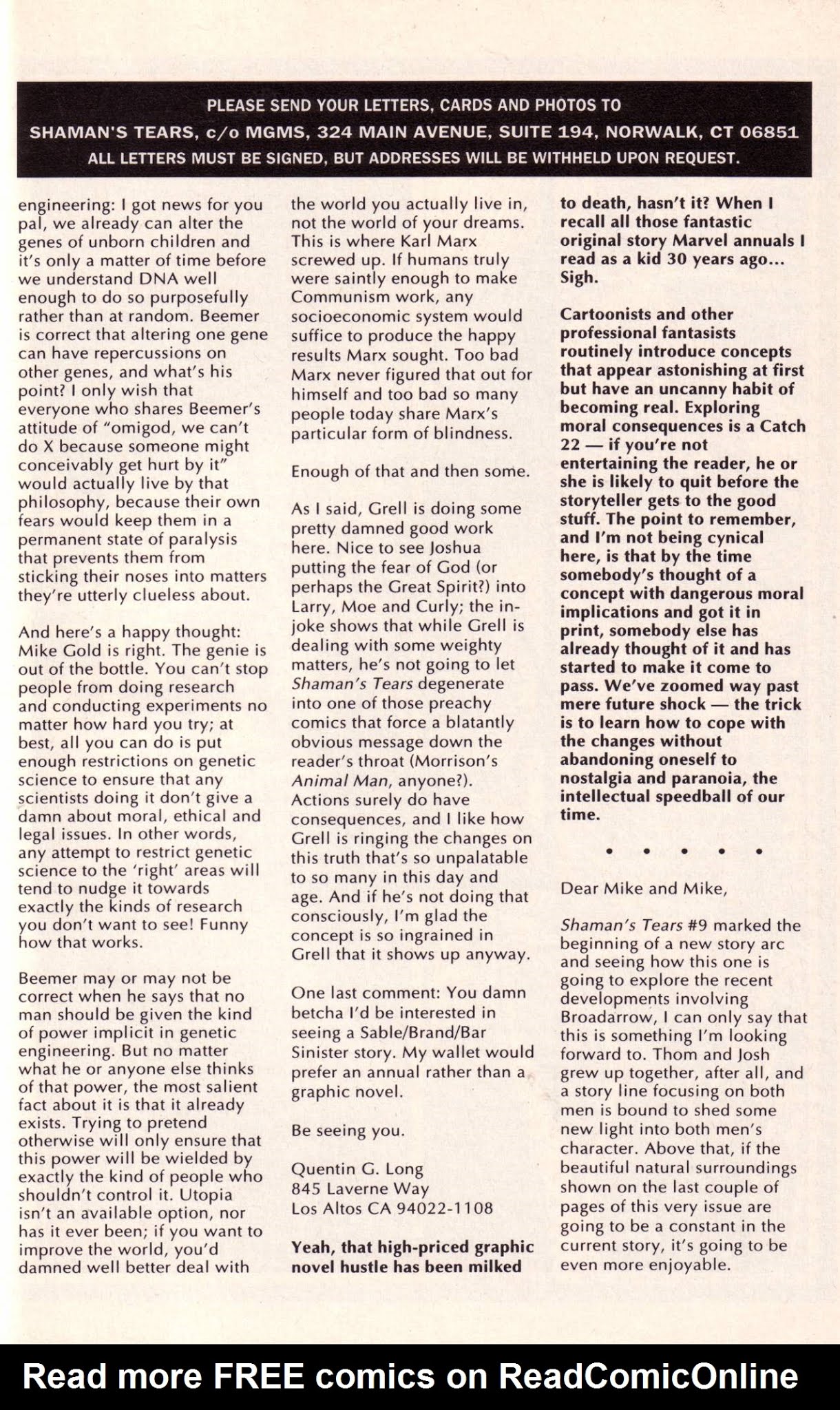 Read online Shaman's Tears comic -  Issue #11 - 20