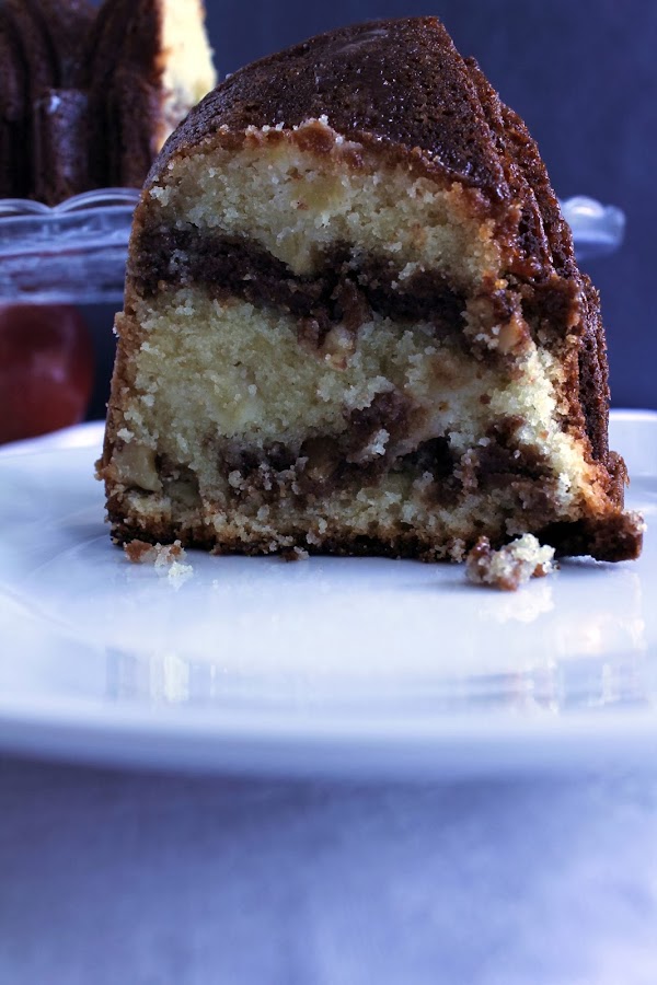 Receta Streusel apple bundt cake o bundt cake de manzana y streusel