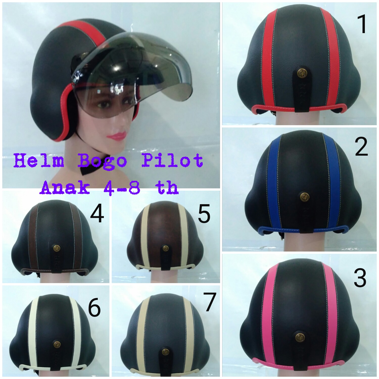 Helm Anak Bogo Pilot