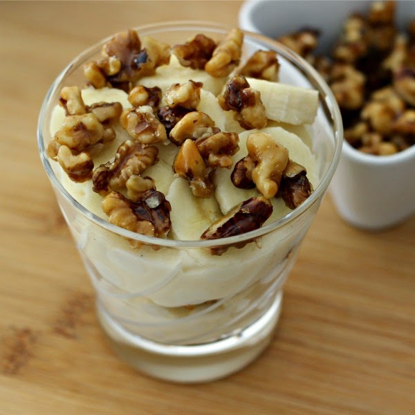 Banana Maple Walnut Yogurt Parfait Renee's Kitchen Adventures