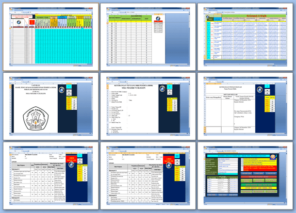 Aplikasi Raport Kurikulum 2013 SMA Versi 2017 Format