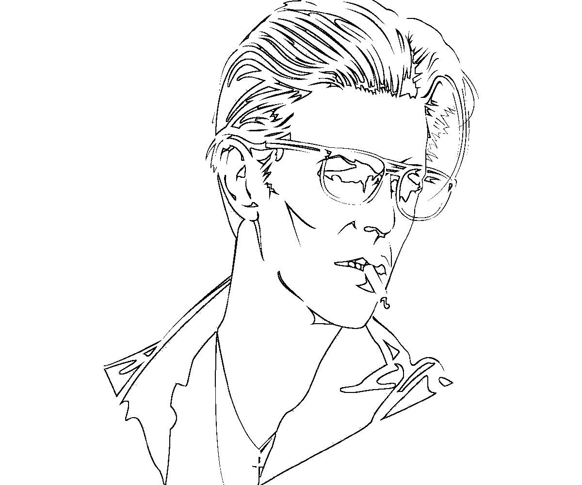 david bowie coloring pages - photo #4