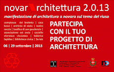 NOVARA ARCHITETTURA è una manifestazione per gli amanti dell'architettura, organizzata a Novara