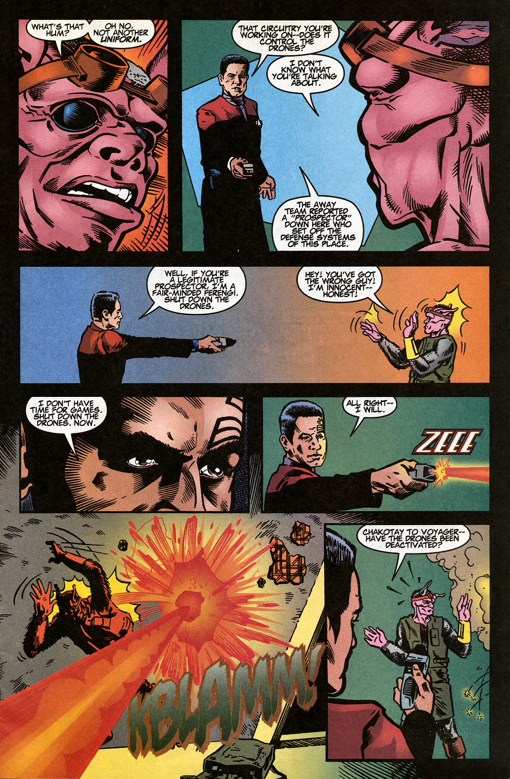 Read online Star Trek: Voyager--Splashdown comic -  Issue #4 - 11