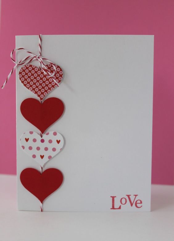 Diy: cute valentine's day cards Source: winterwonderlandcrafter
