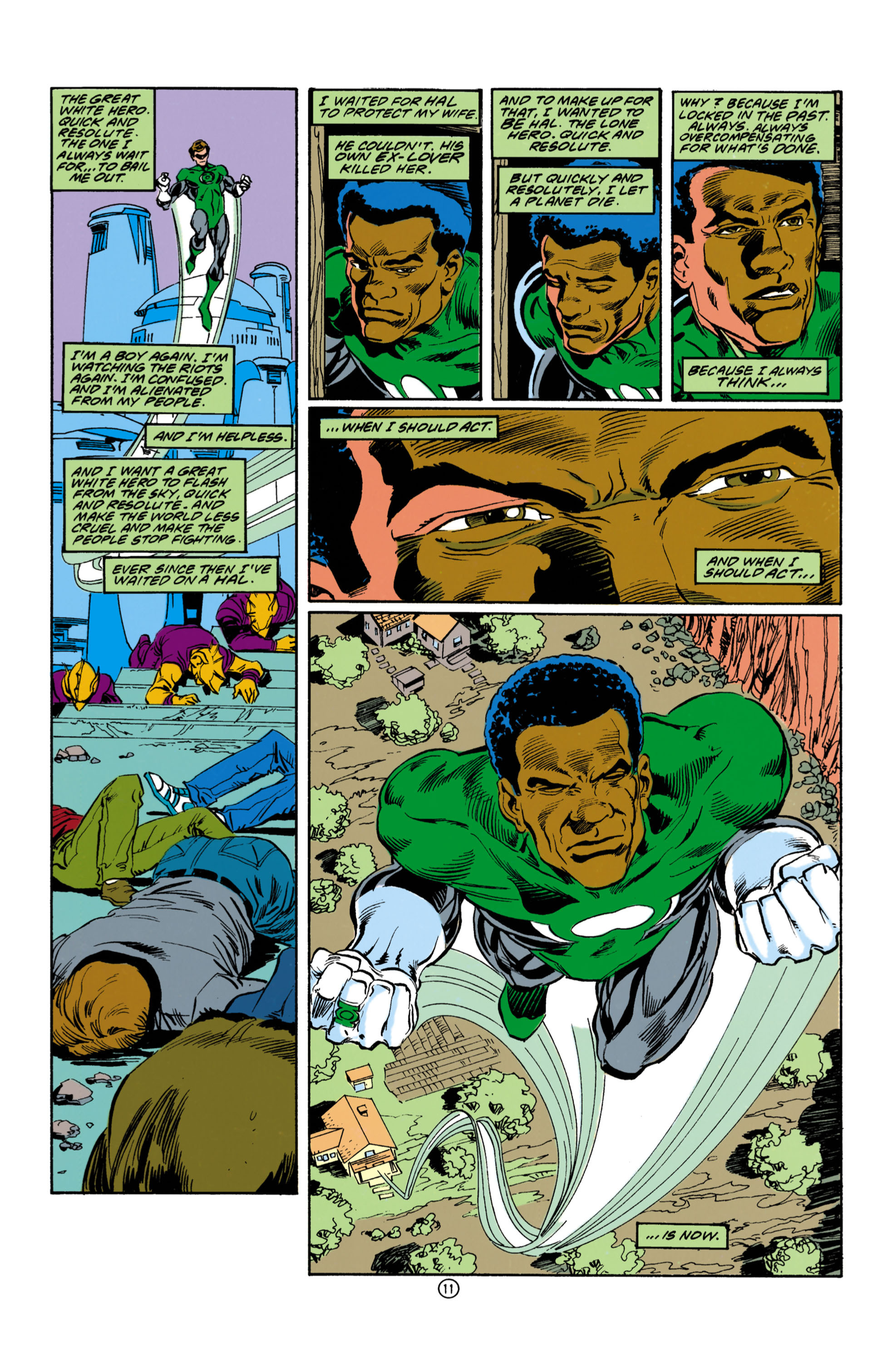 Read online Green Lantern (1990) comic -  Issue #17 - 12