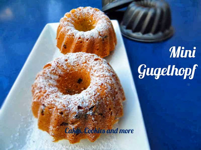 Mini Gugelhopf mit Schoggimöckli