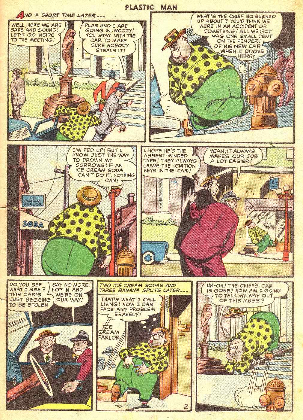 Read online Plastic Man (1943) comic -  Issue #51 - 27