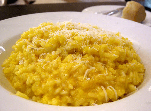 Saffron and Parmigiana Risotto