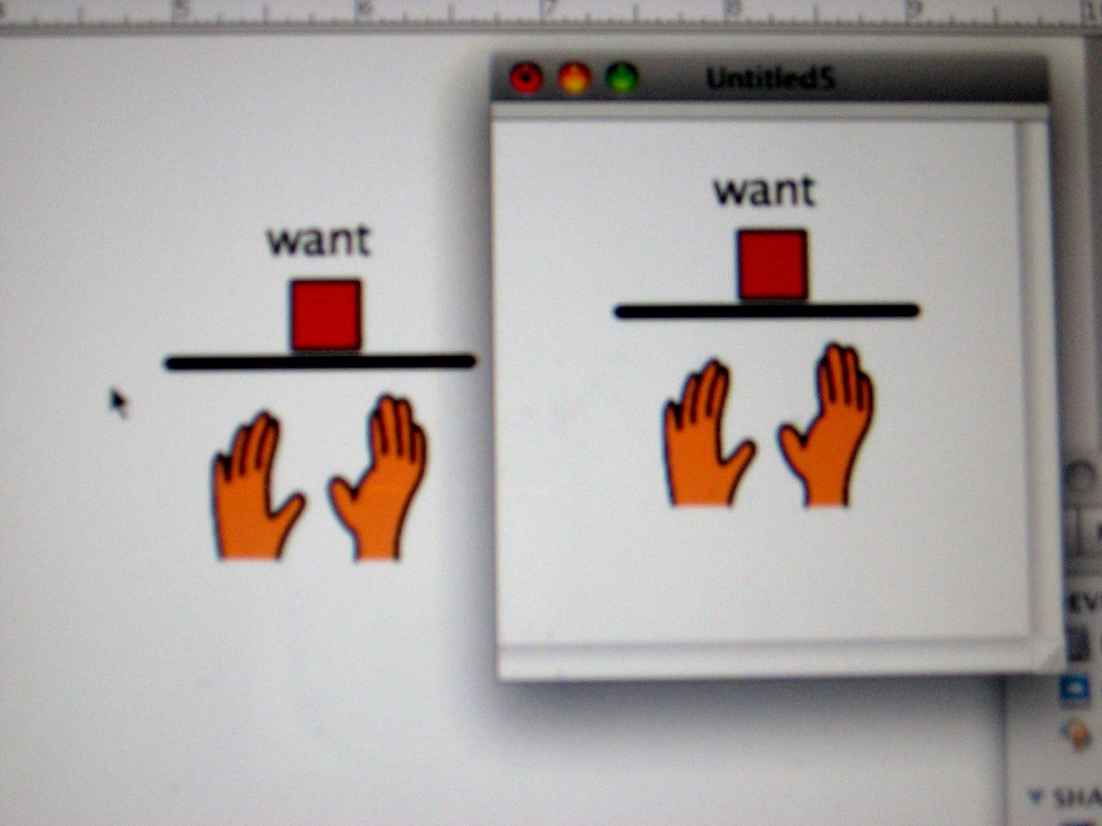 Chapel Hill Snippets: Tutorial (part 2) screen capture of Boardmaker