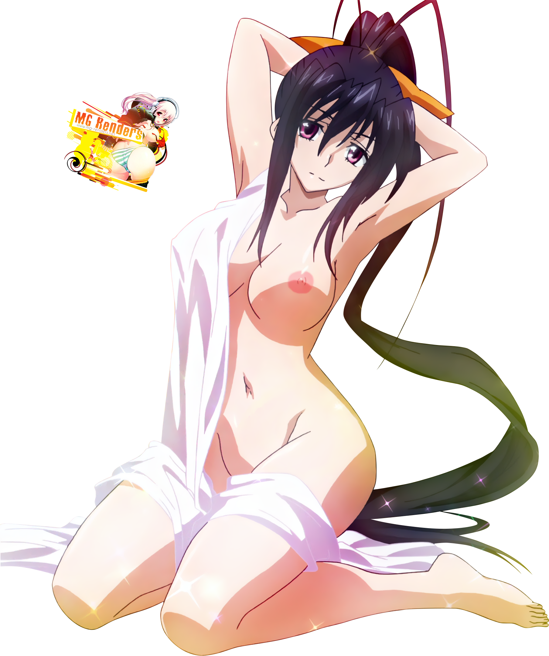 Akeno himejima naked - 🧡 Демоны Старшей Школы Голая Акено.