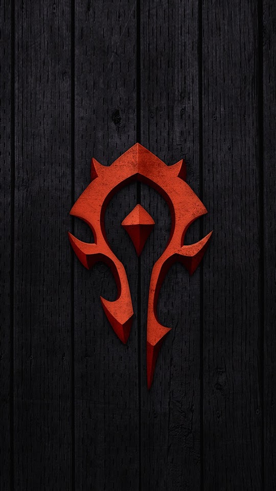 Red World of Warcraft Horde Badge   Galaxy Note HD Wallpaper   Red World of Warcraft Horde Badge   Galaxy Note HD Wallpaper