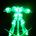 HGUC 1/144 Unicorn Gundam Crystal Frame Custom Build with LED 