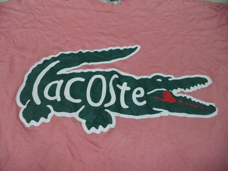 Clayback Bush Thrift Store: [T Shirt] Chemise Lacoste Pink Long Sleeve ...