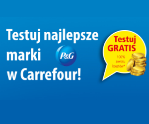 Testuj najlepsze marki w Carrefour Konkurs