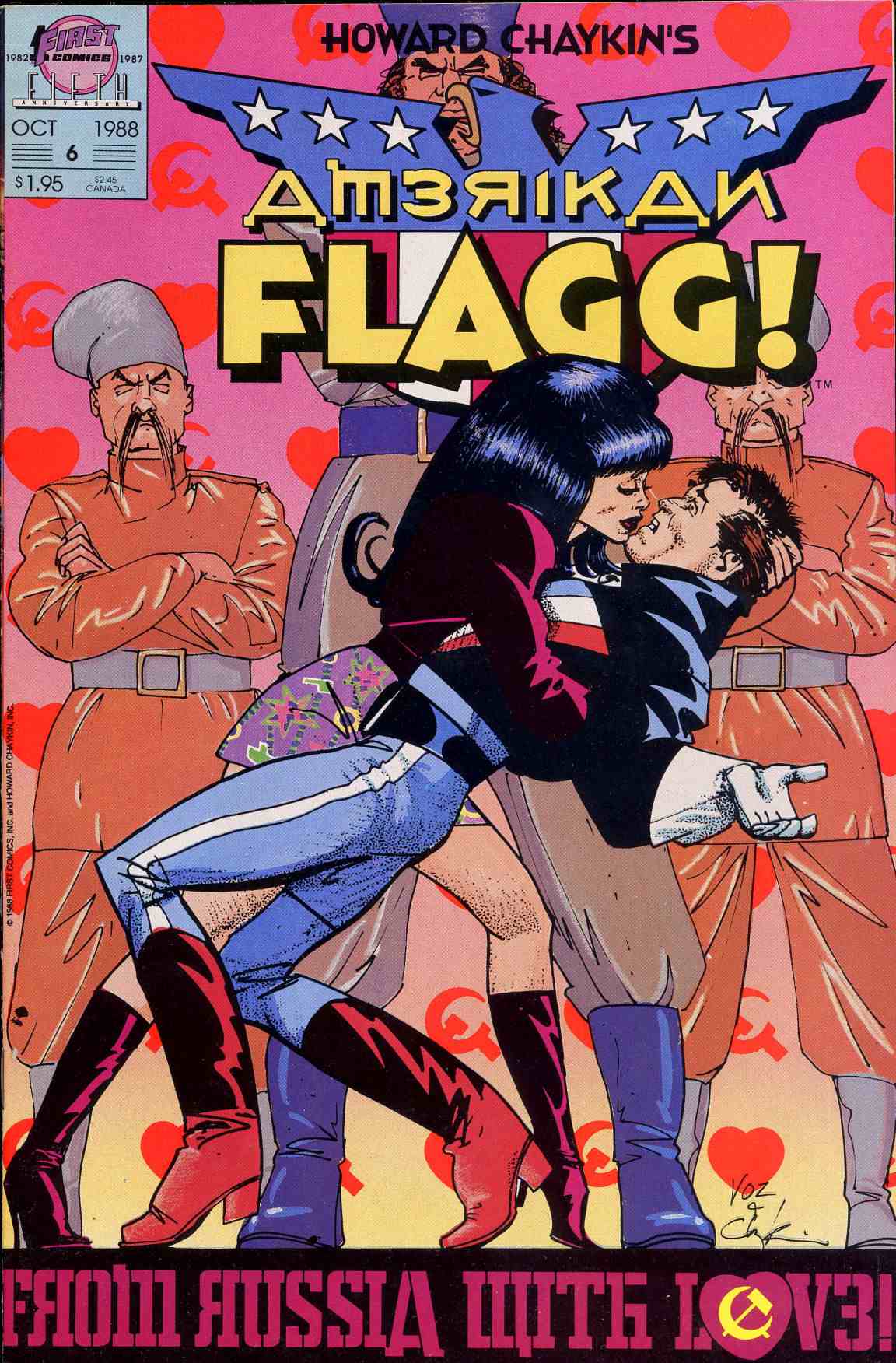 Read online Howard Chaykin's American Flagg comic -  Issue #6 - 1