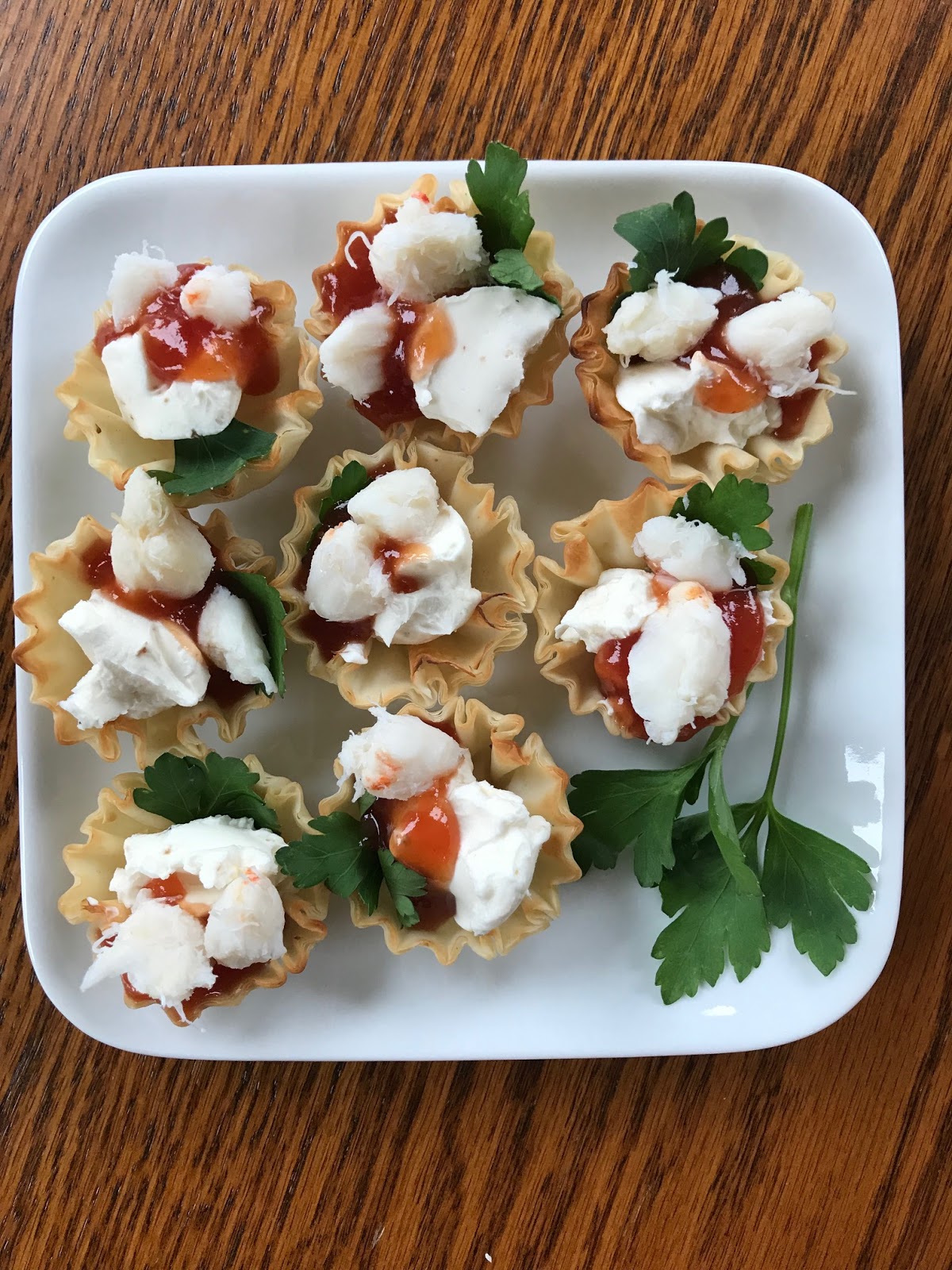 Crab Stuffed Pastry Cups SundaySupper Our Good Life