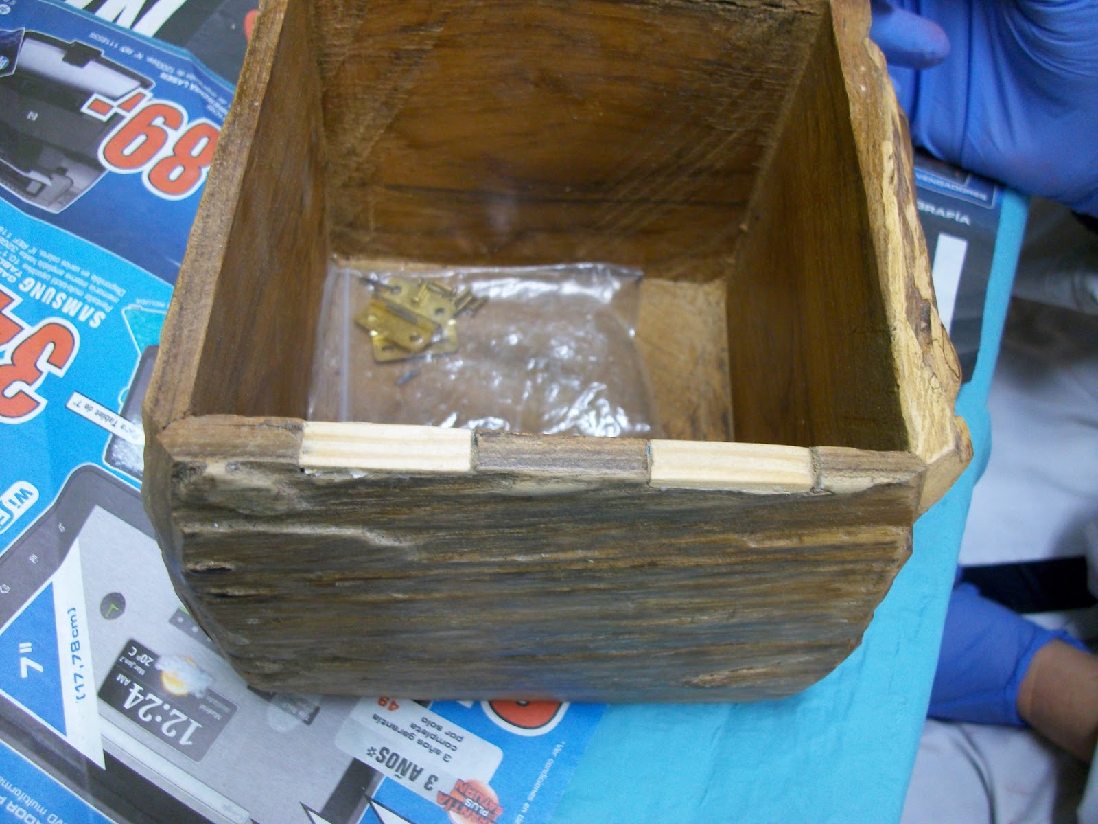 Restauración el Palisandro RESTAURACIÓN CAJA DE MADERA
