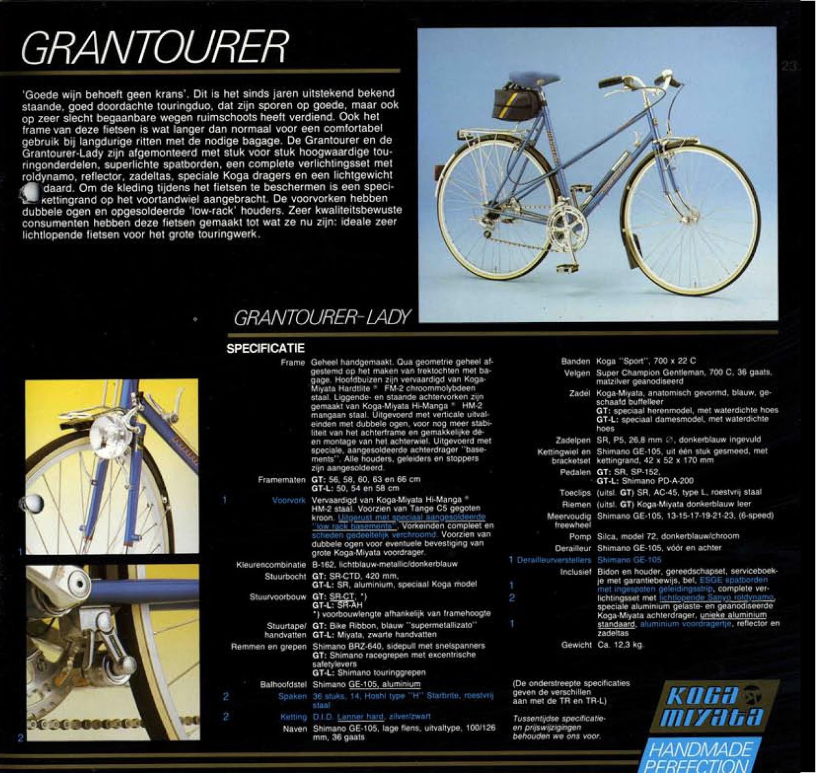 CATALOGUES KOGA MIYATA MIYATA 1985