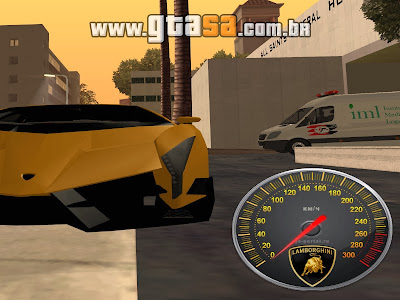 Velocimetro Lamborghini para GTA San Andreas
