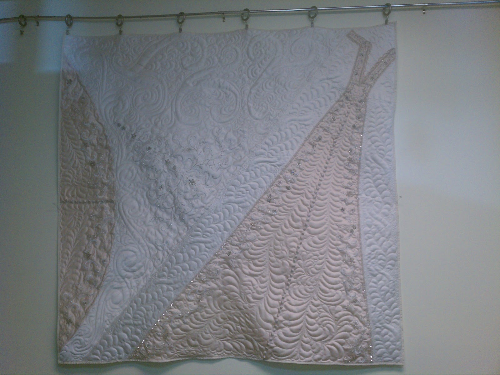 Image for wedding dress quilt