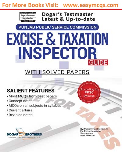 excise and taxation inspectors doger publishers pdf guide easy mcqs