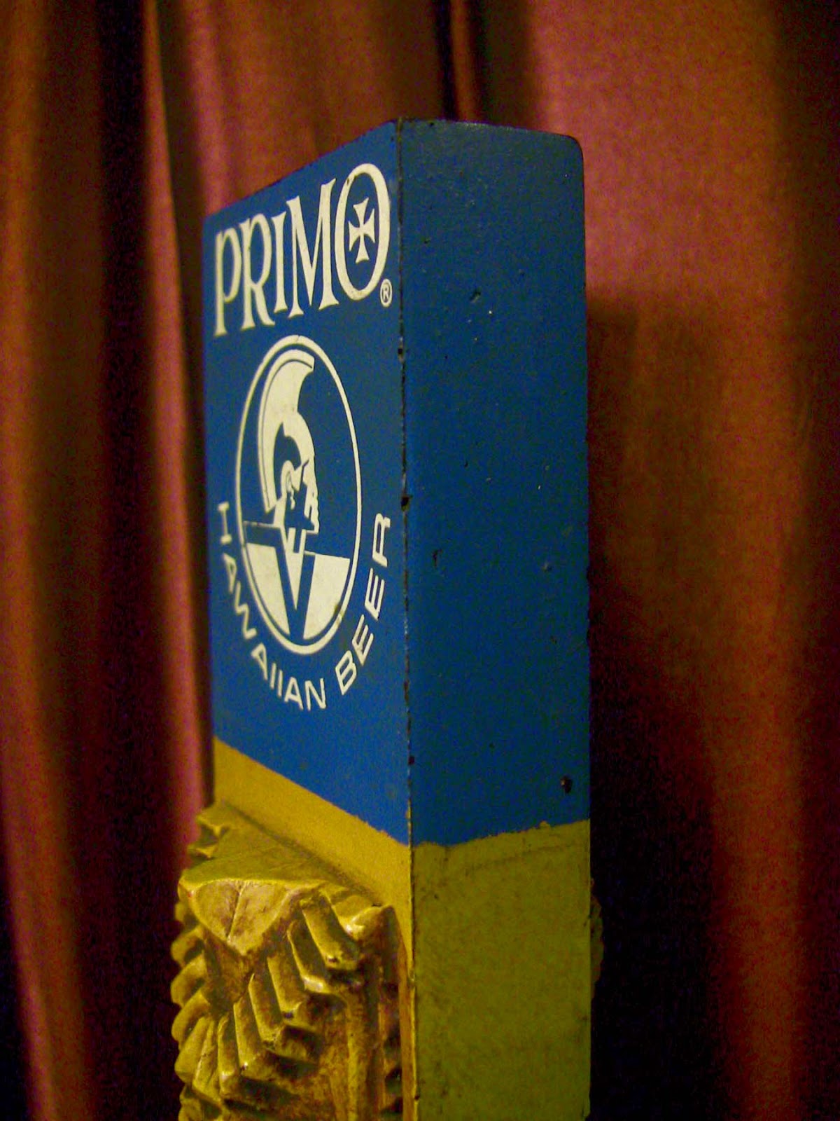 Tap Handle 488 Hawaii Brewing/Schlitz (Pabst) Primo Tiki