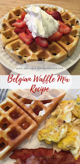 Belgian Waffle Mix Recipe
