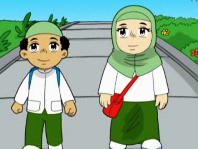  Gambar  Komik Adab Berwudhu Ebook Anak  Islam Gambar  di 