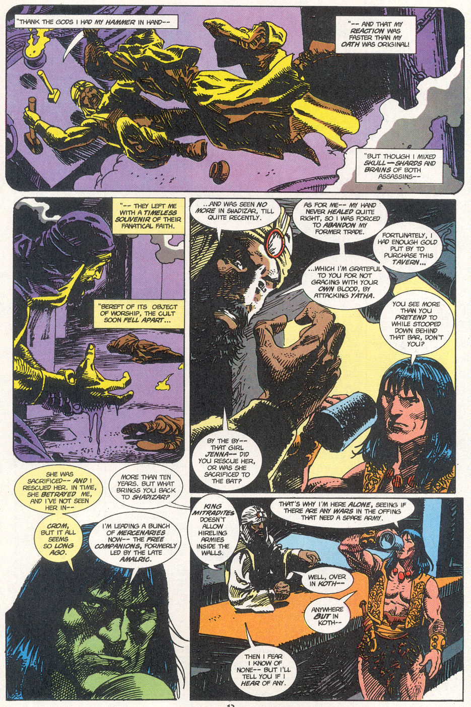 Read online Conan the Barbarian (1970) comic -  Issue #273 - 9