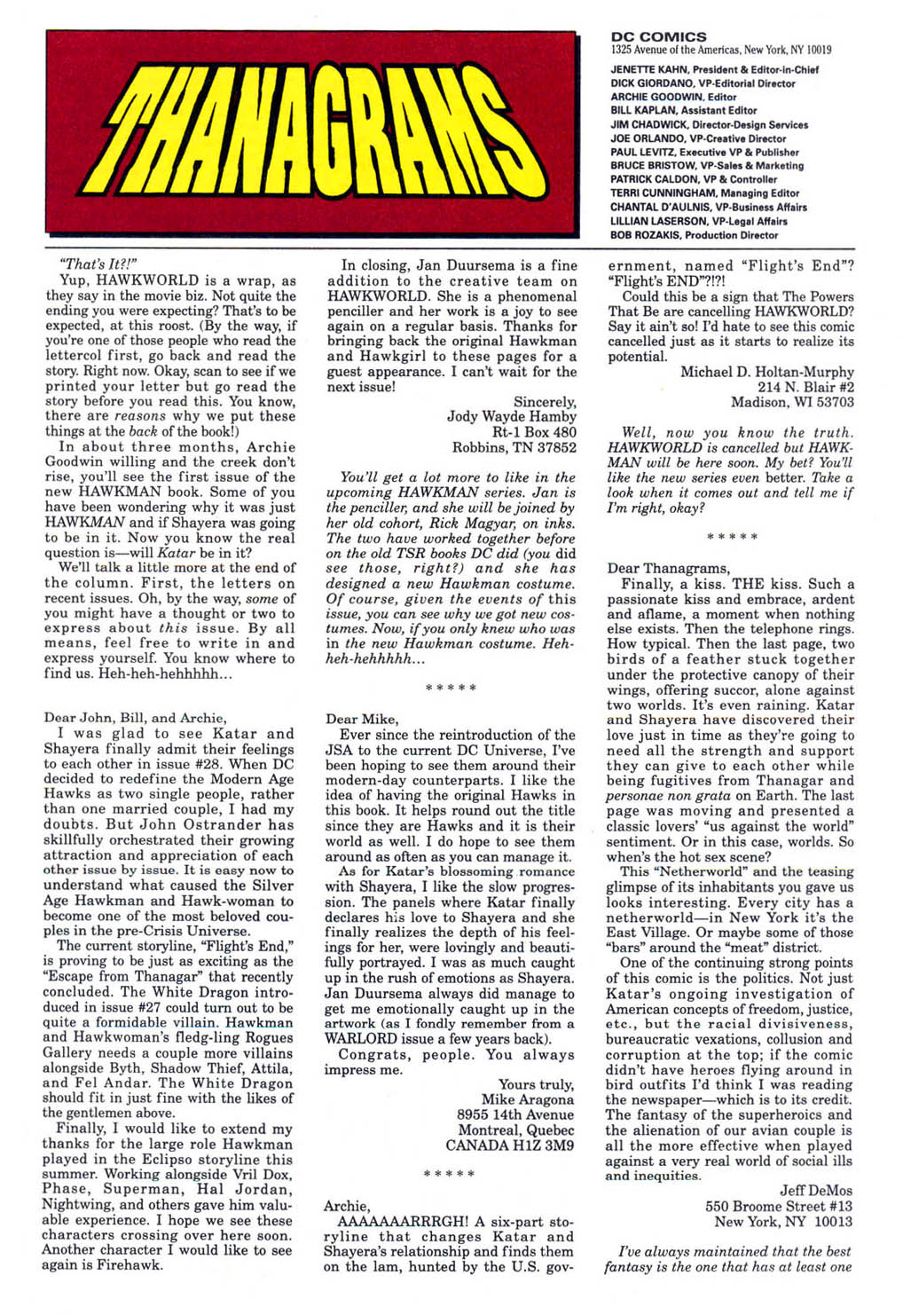 Read online Hawkworld (1990) comic -  Issue #32 - 26