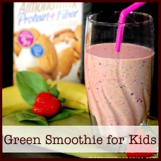 green smoothie for kids