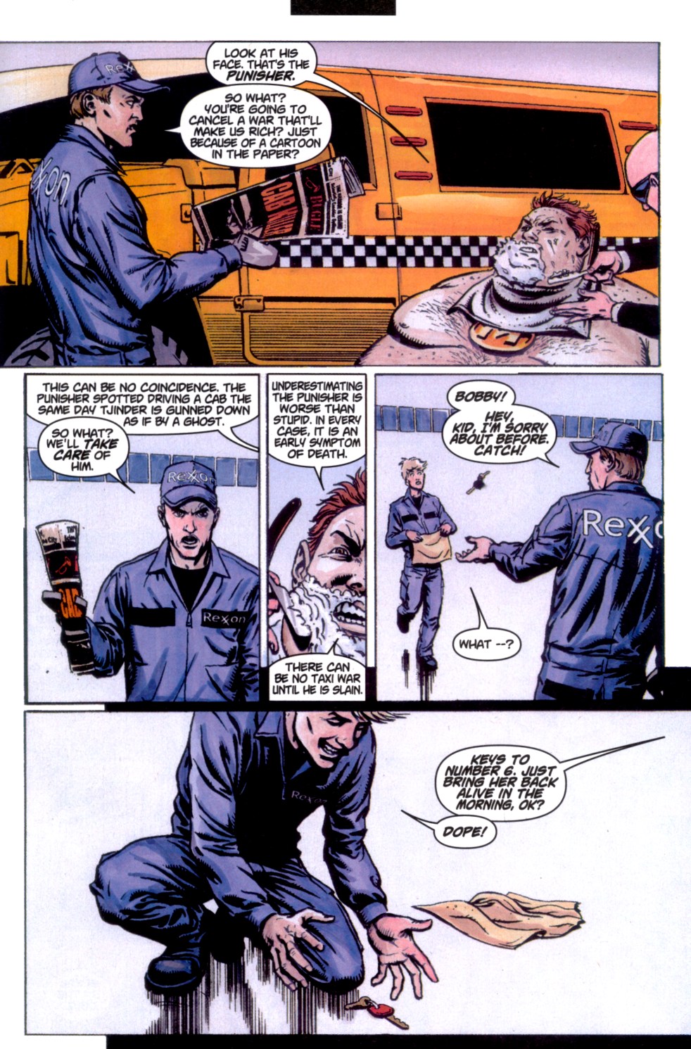 The Punisher (2001) Issue #10 - Taxi Wars #02 - This Makes it Personal! #10 - English 20