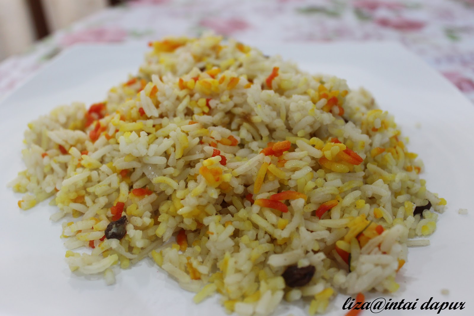 INTAI DAPUR: Nasi Beriani Simple.