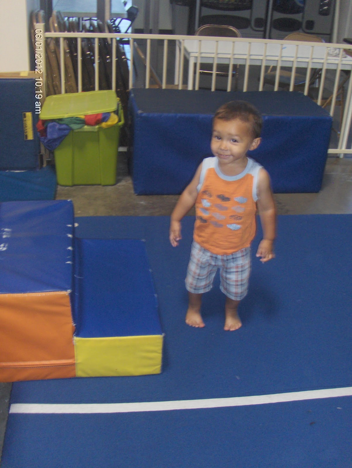 The Ward Family Foam Pit at Gymnastics