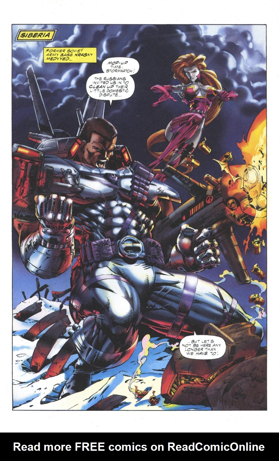 Read online Stormwatch (1993) comic -  Issue #11 - 2