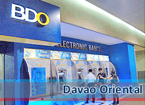 List of BDO ATM - Davao Oriental