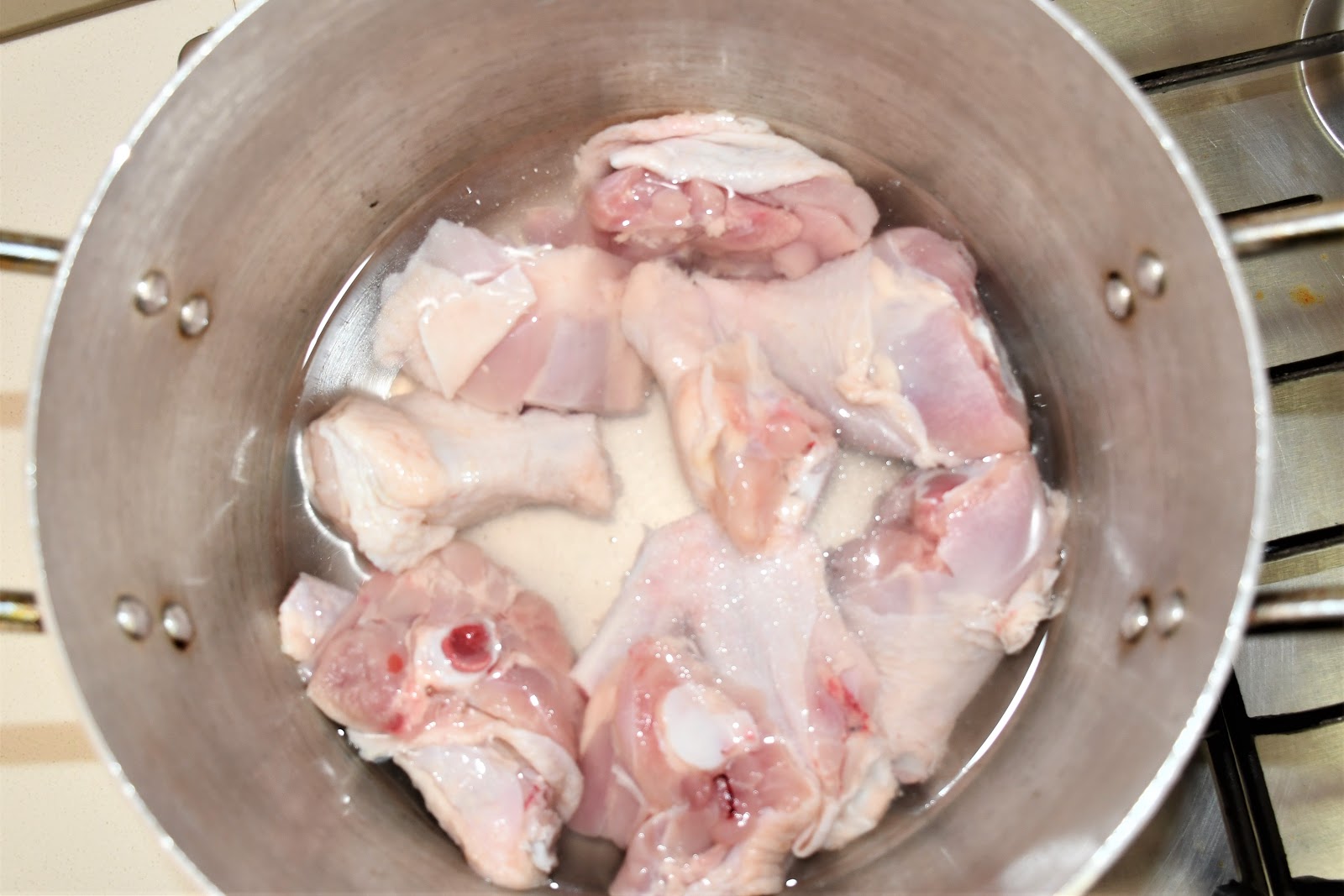 Chicken Cassava Leaves Cooked In Coconut Oil The Cooking Wardrobe