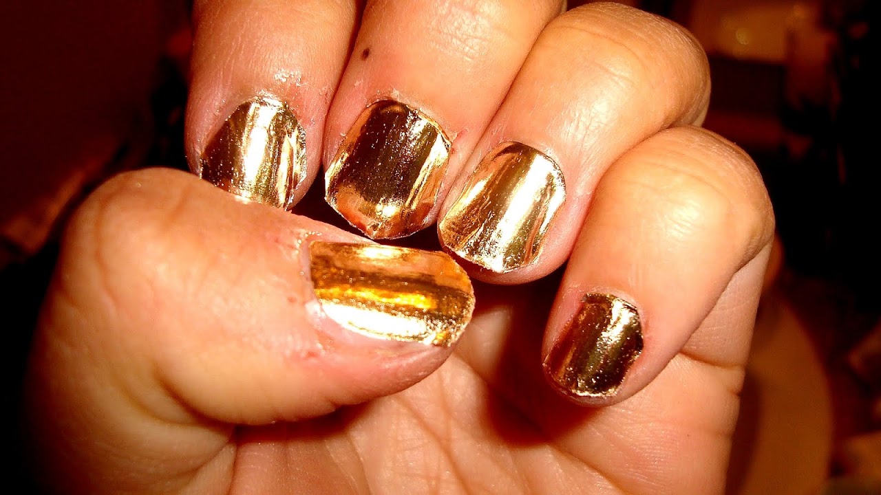 Solid Gold Nail Polish Gold Choices