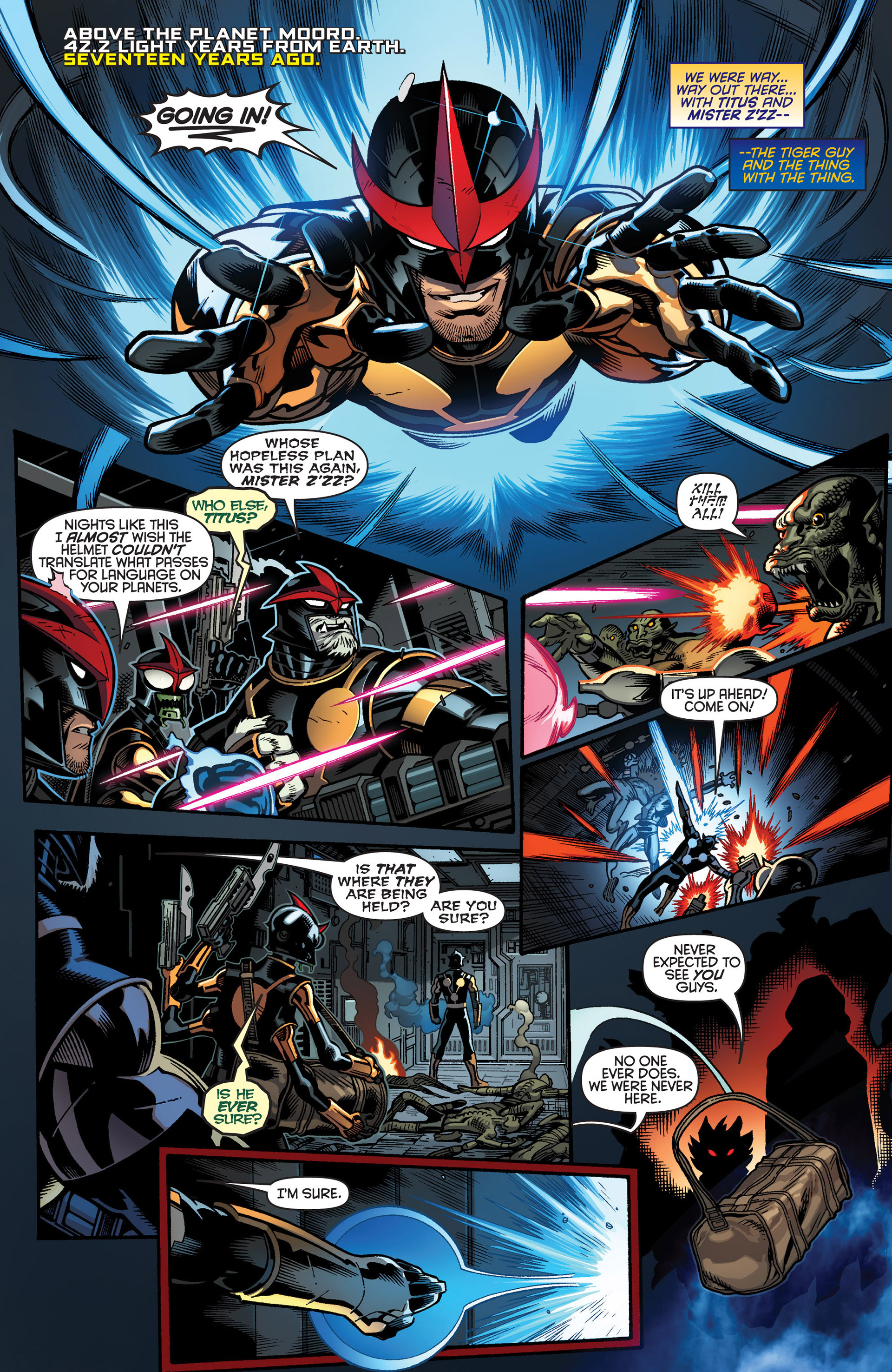 Read online Nova (2013) comic -  Issue #1 - 4