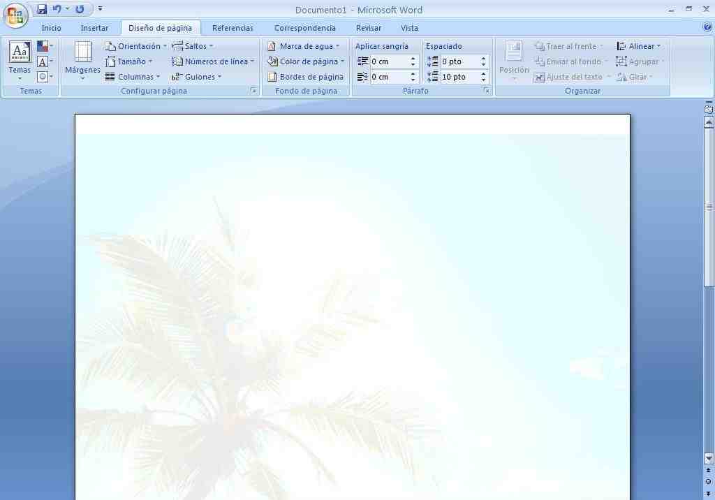DEPARTAMENTO DE TECNOLOGIA ¿Cómo poner una marca de agua en word?