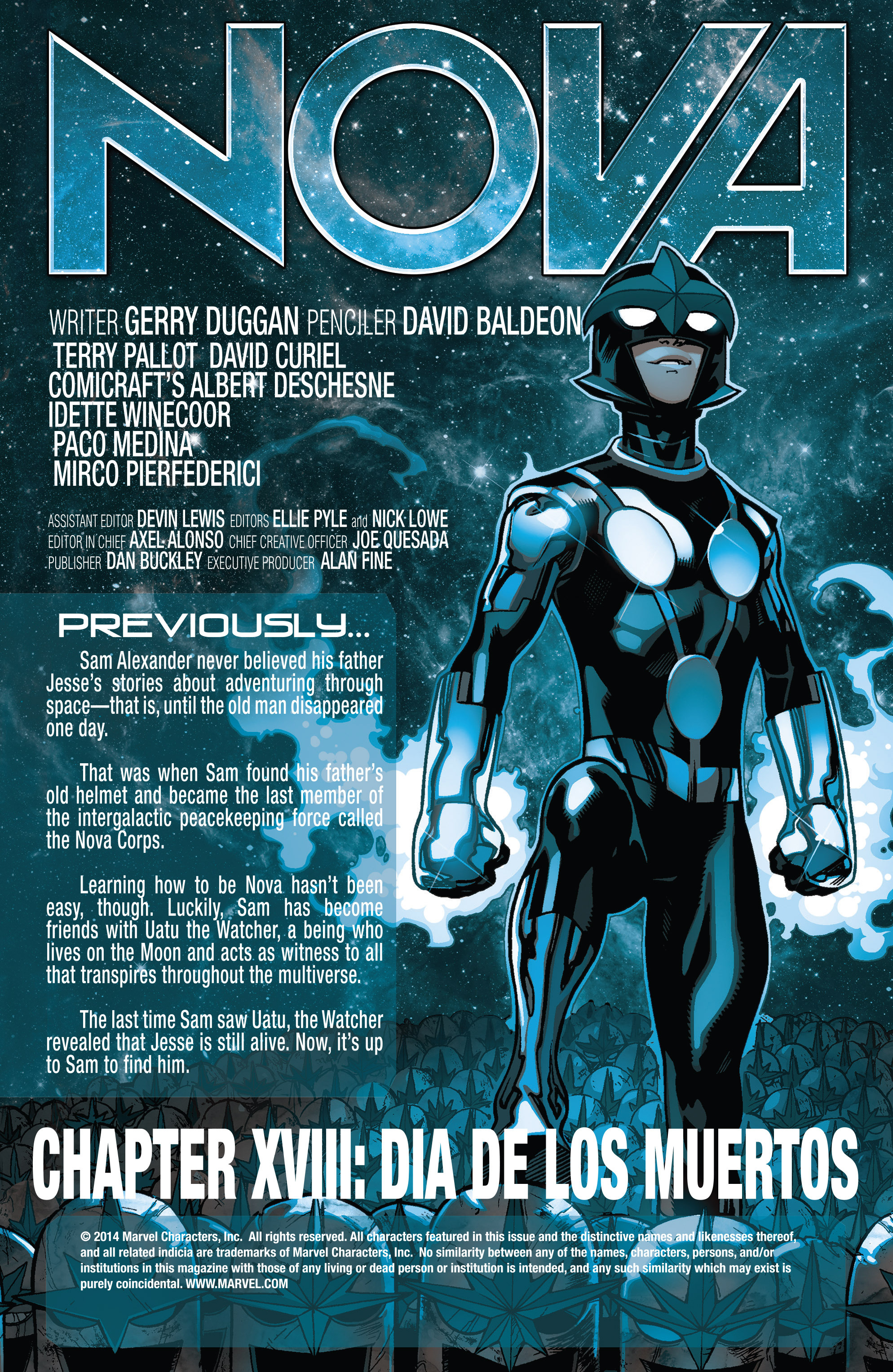Read online Nova (2013) comic -  Issue #18 - 2