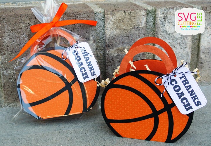 Candi O Designs Basketball Gift Bag