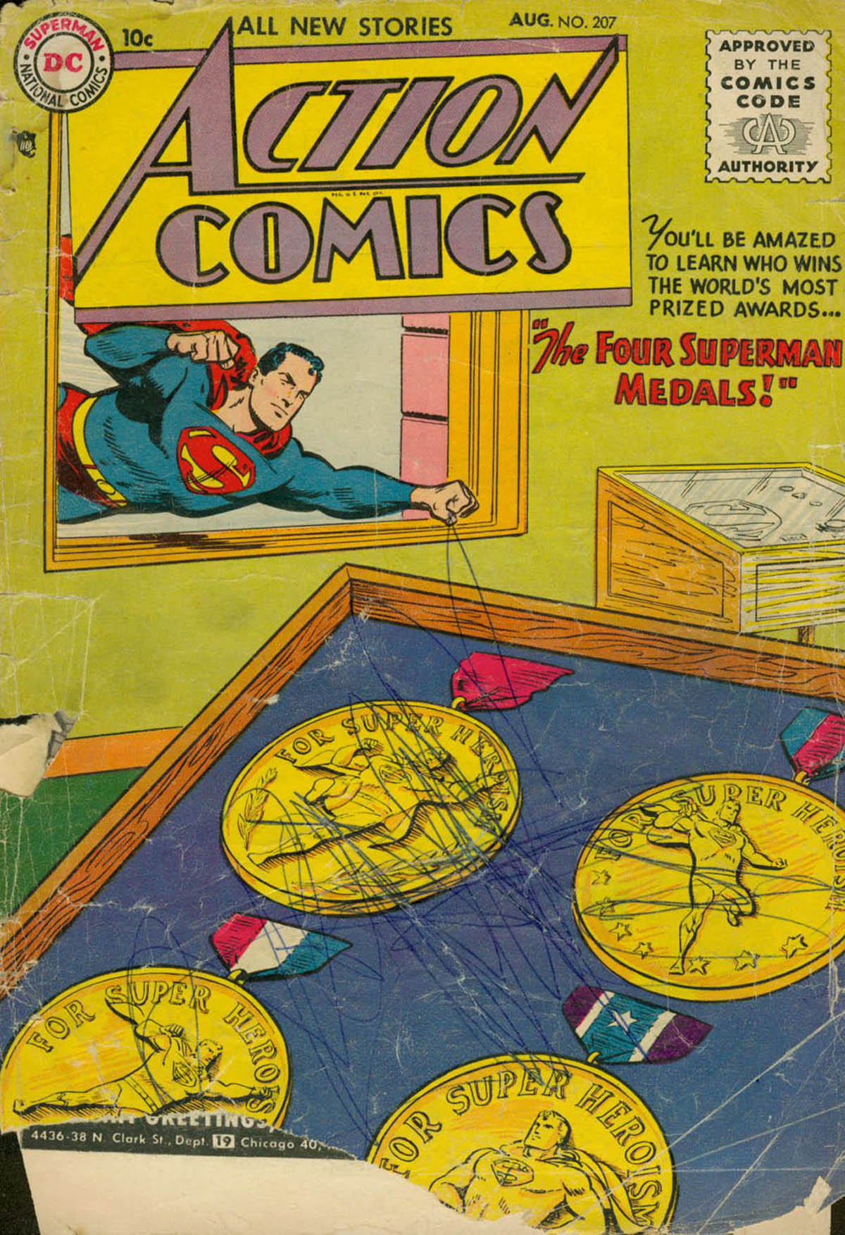 Read online Action Comics (1938) comic -  Issue #207 - 2