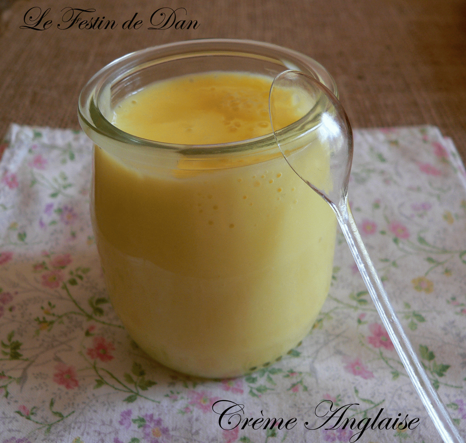 Le Festin De Dan Creme Anglaise Delimix