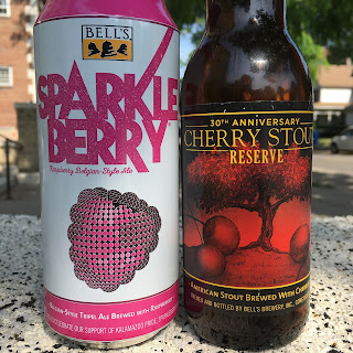 A Crafty Look: Beer Blog: Bells Sparkleberry & 30th Anniversary Cherry ...