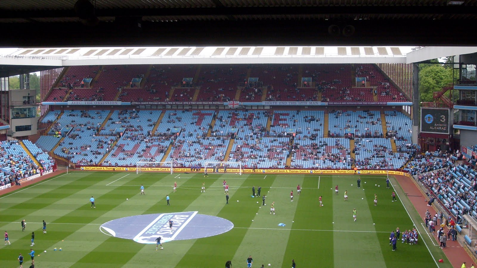 The famous Holte End