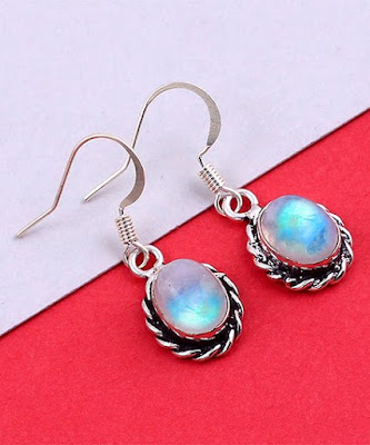 silver plated drop earrings zulily