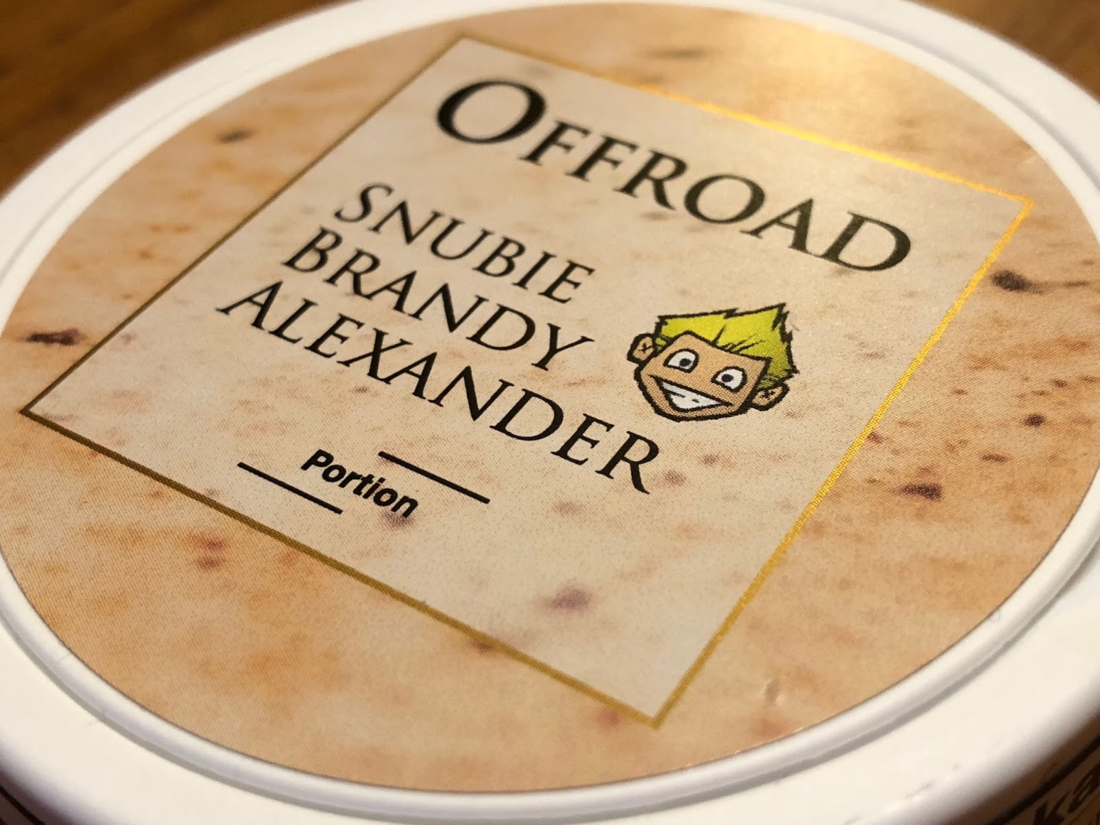 Snubie Brandy Alexander (Limited Edition) Review. 5 December 2017.